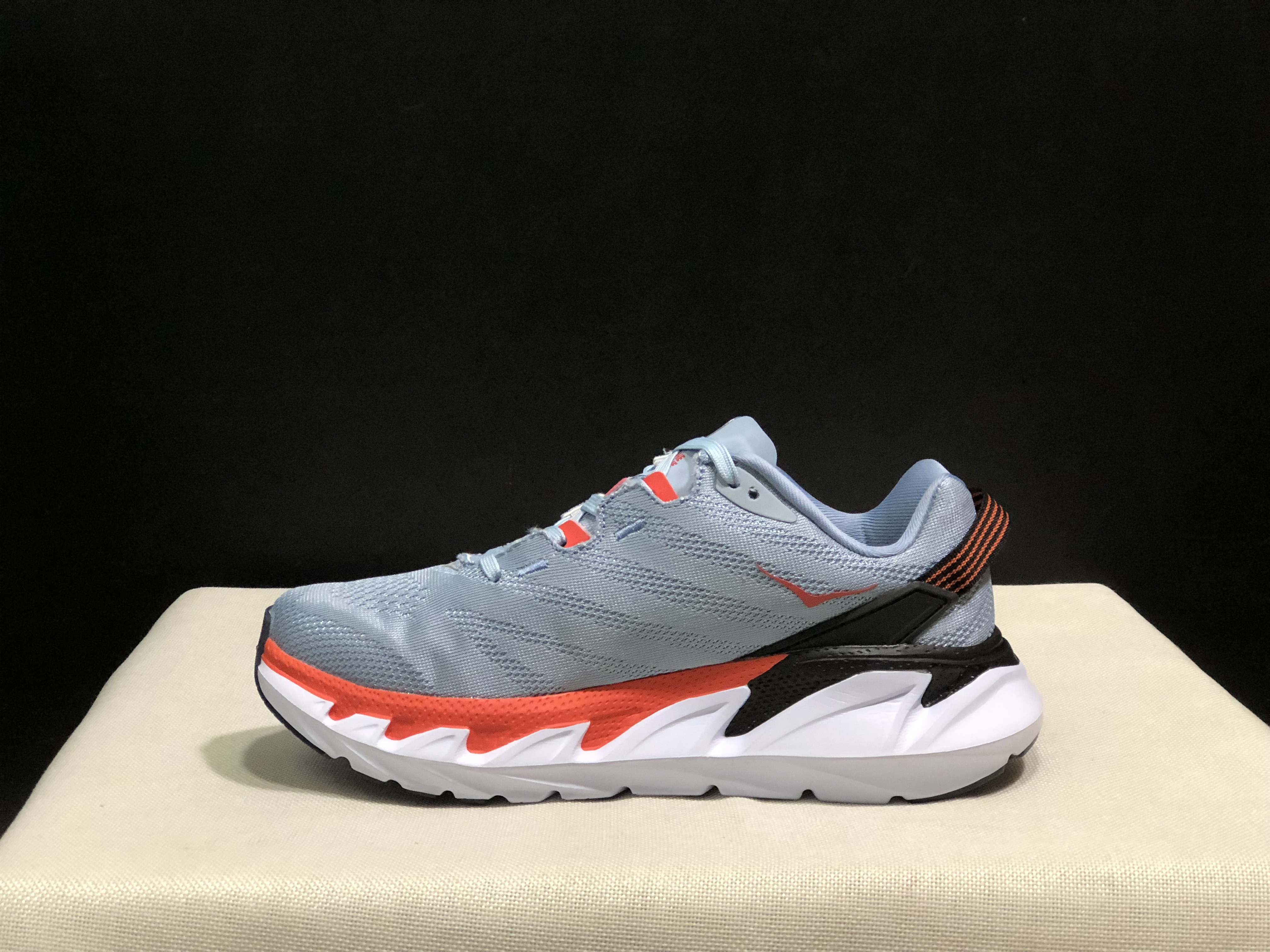 Hoka One One Elevon 2 Anti-slip Wear-resistant Running Shoes Sneakers Blue Gray