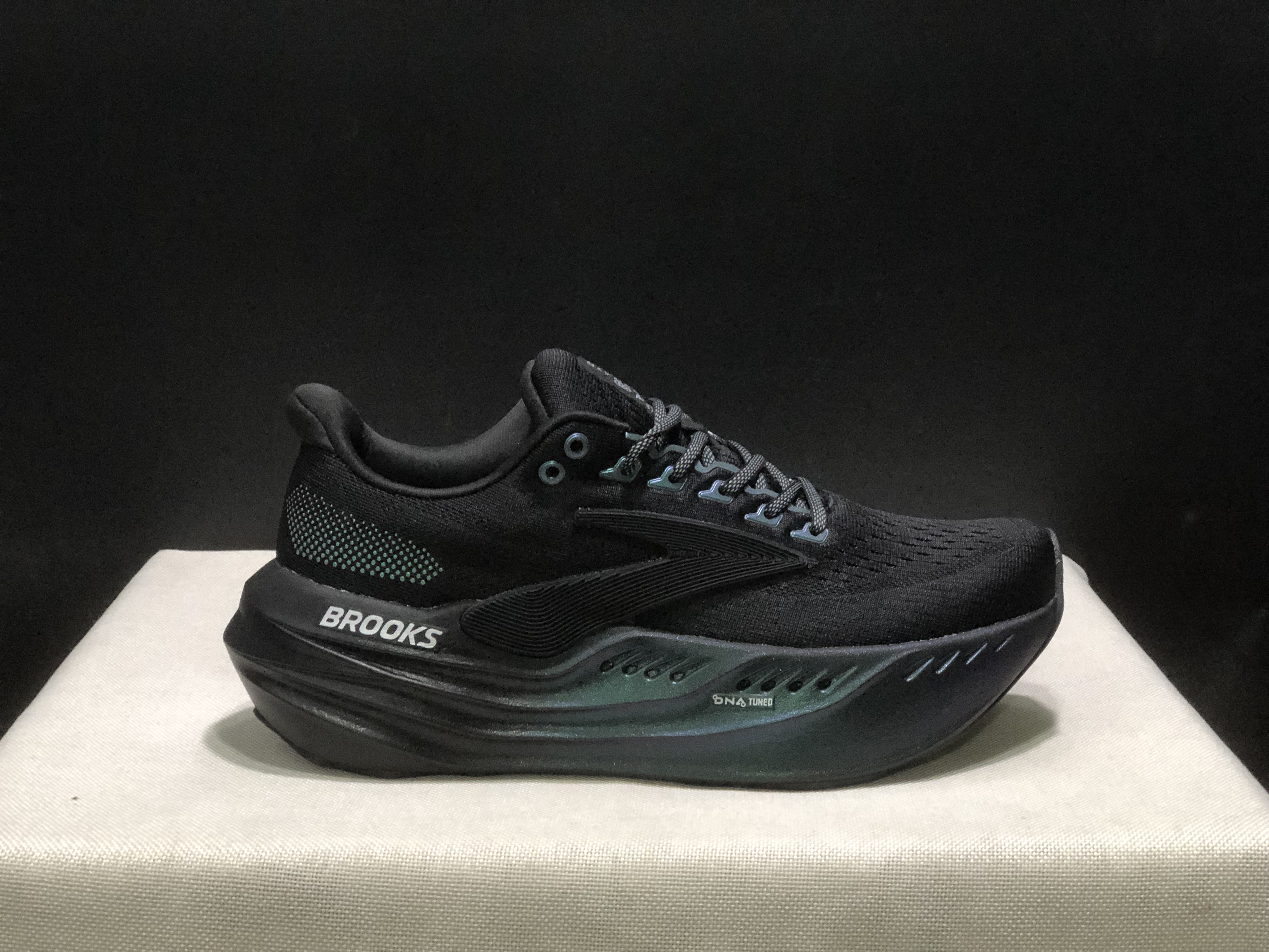 Brooks Glycerin Max Comfortable Low-top Running Shoes Black