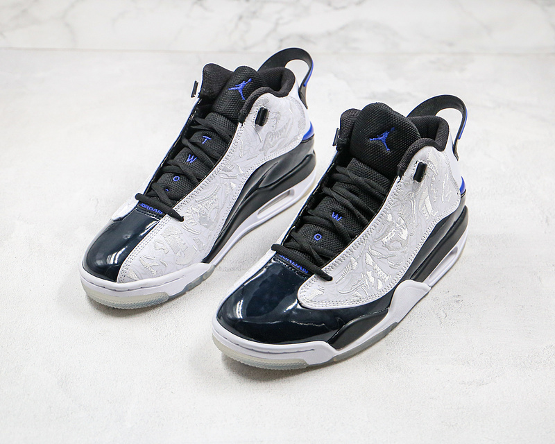 Nike Air Jordan Dub Zero White Concord Black Sneakers