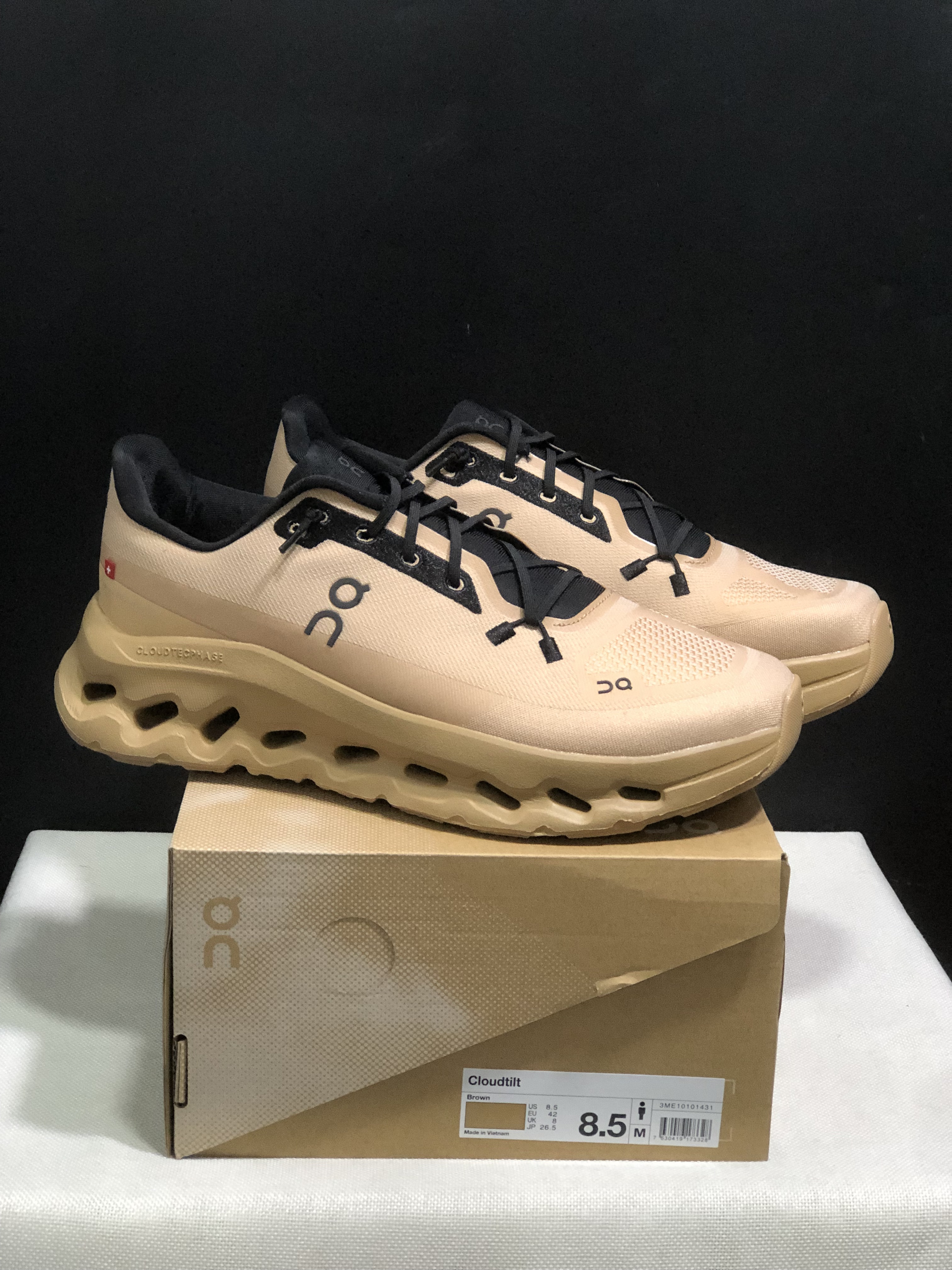 On Running Cloudtilt Durable Casual Life Shoes Earthy Yellow