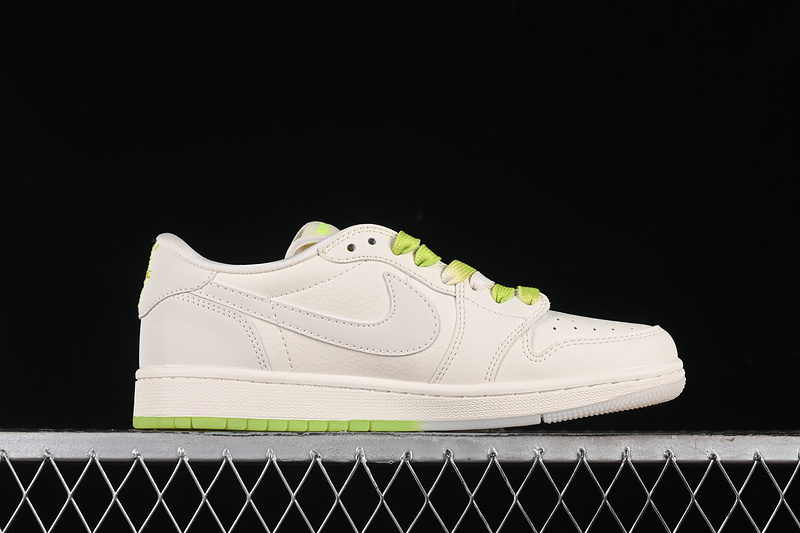 Nike Air Jordan 1 Low Travis Scott Fragment Design Supreme OG SP Off White Green Sneakers