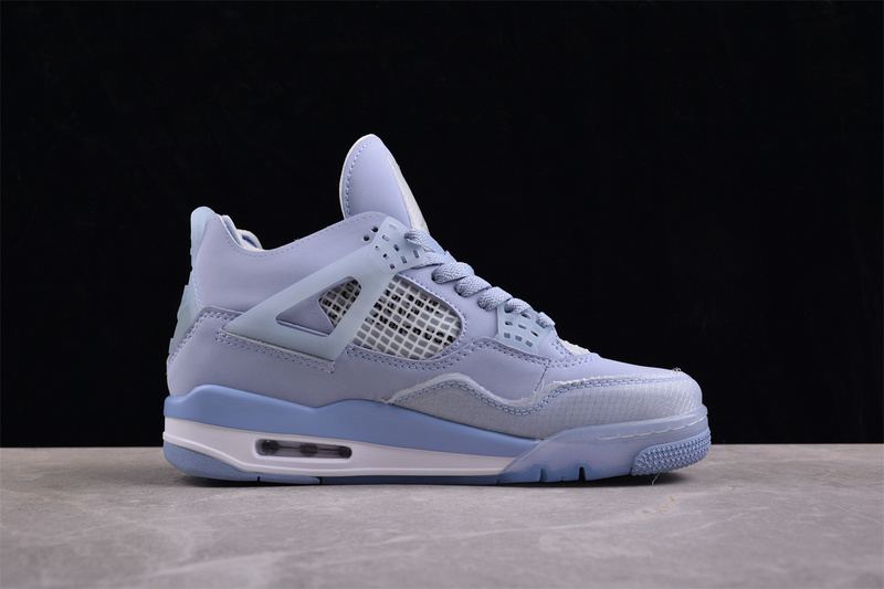 Nike Air Jordan 4 Retro Grey Blue Sneakers