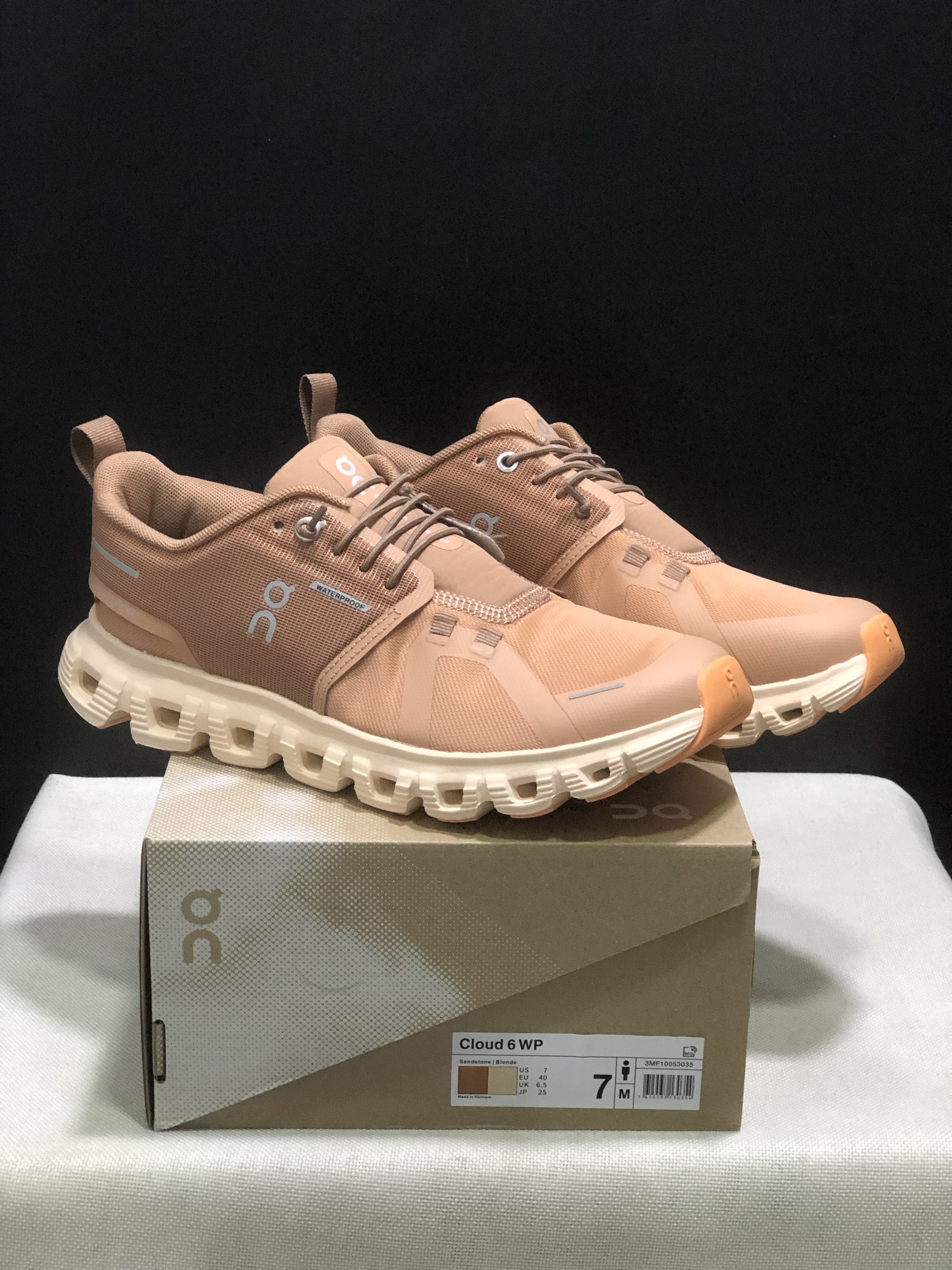 On Running Cloud 6 Casual Life Shoes Light Brown