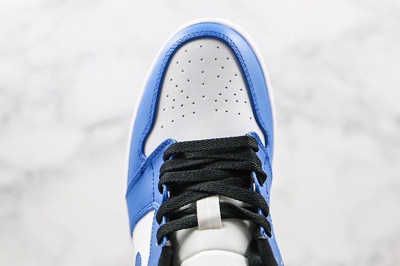 Nike Air Jordan 1 Low Blue White Sneakers