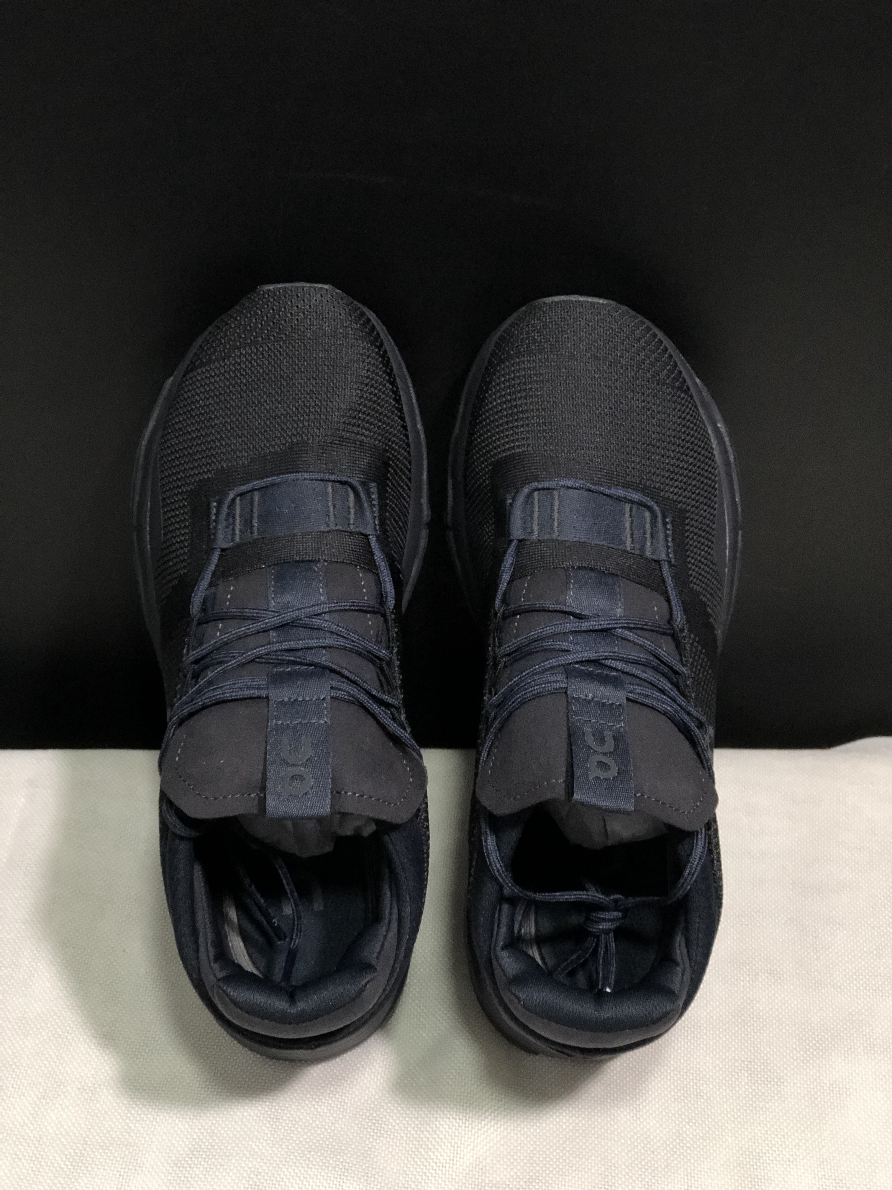 On Running Cloudnova Lightweight Sports Casual Shoes Black/Eclipse