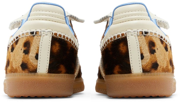 Wales Bonner Adidas Samba Leopard Pony Brown IE0578 Lifestyle Shoes