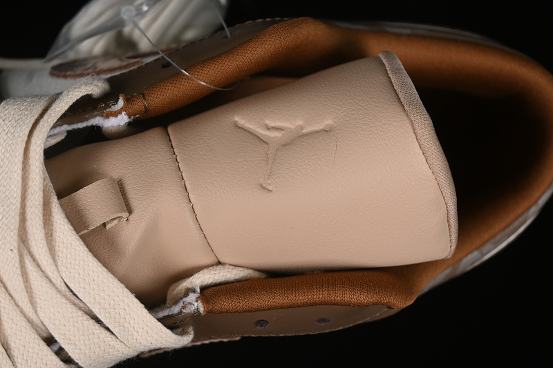 Nike Air Jordan 1 Low Hemp Sail Oatmeal Light British Tan Sneakers