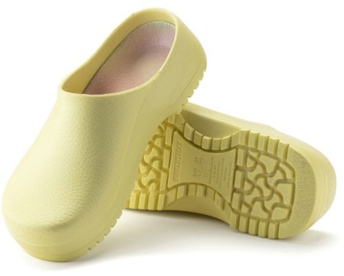 Birkenstock Super Birki Vegan Polyurethane Cream Yellow 1021183 Fashion Slippers