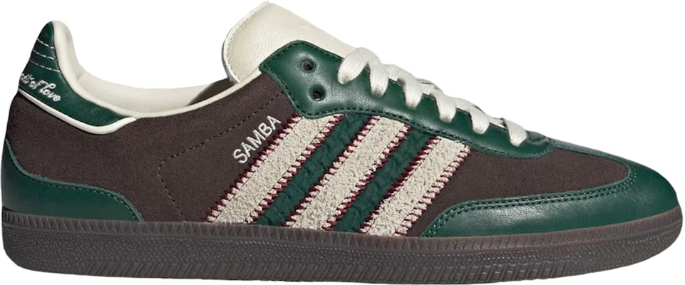 Notitle Adidas Samba Brown Green ID6022 Lifestyle Shoes