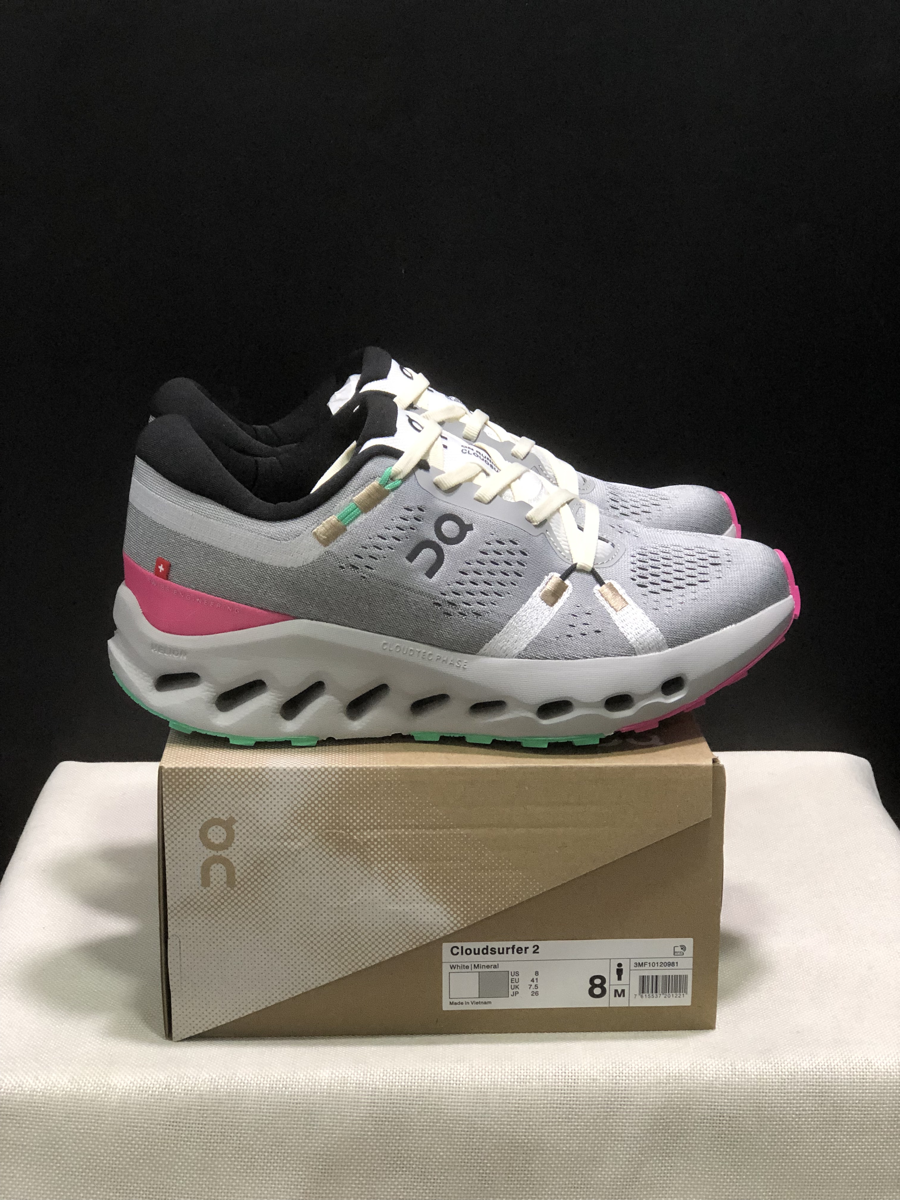 On Running Cloudsurfer 2 Casual Running Shoes Grey