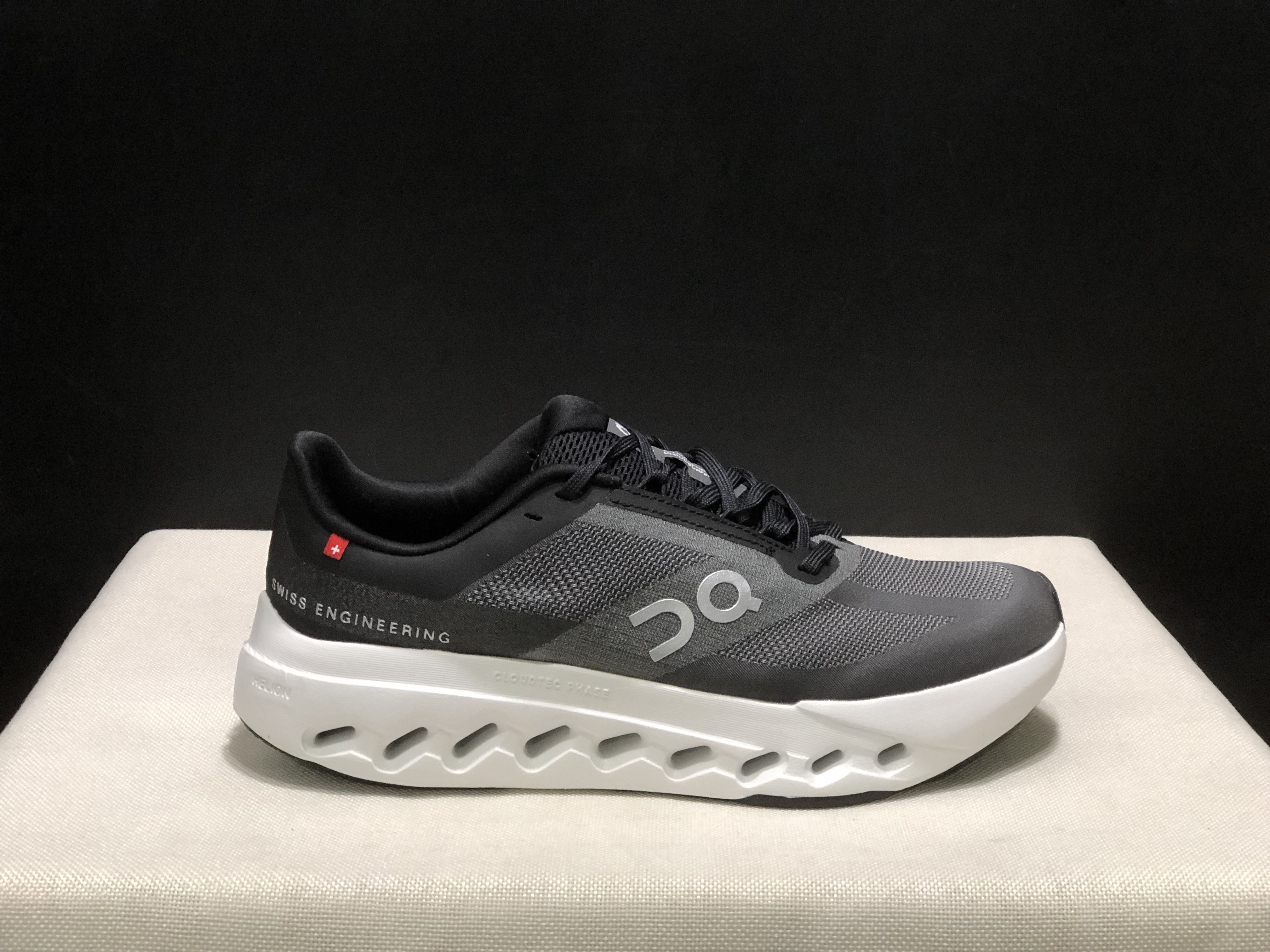 On Running Cloudsurfer Next Casual Running Shoes Dark Grey/Black/White