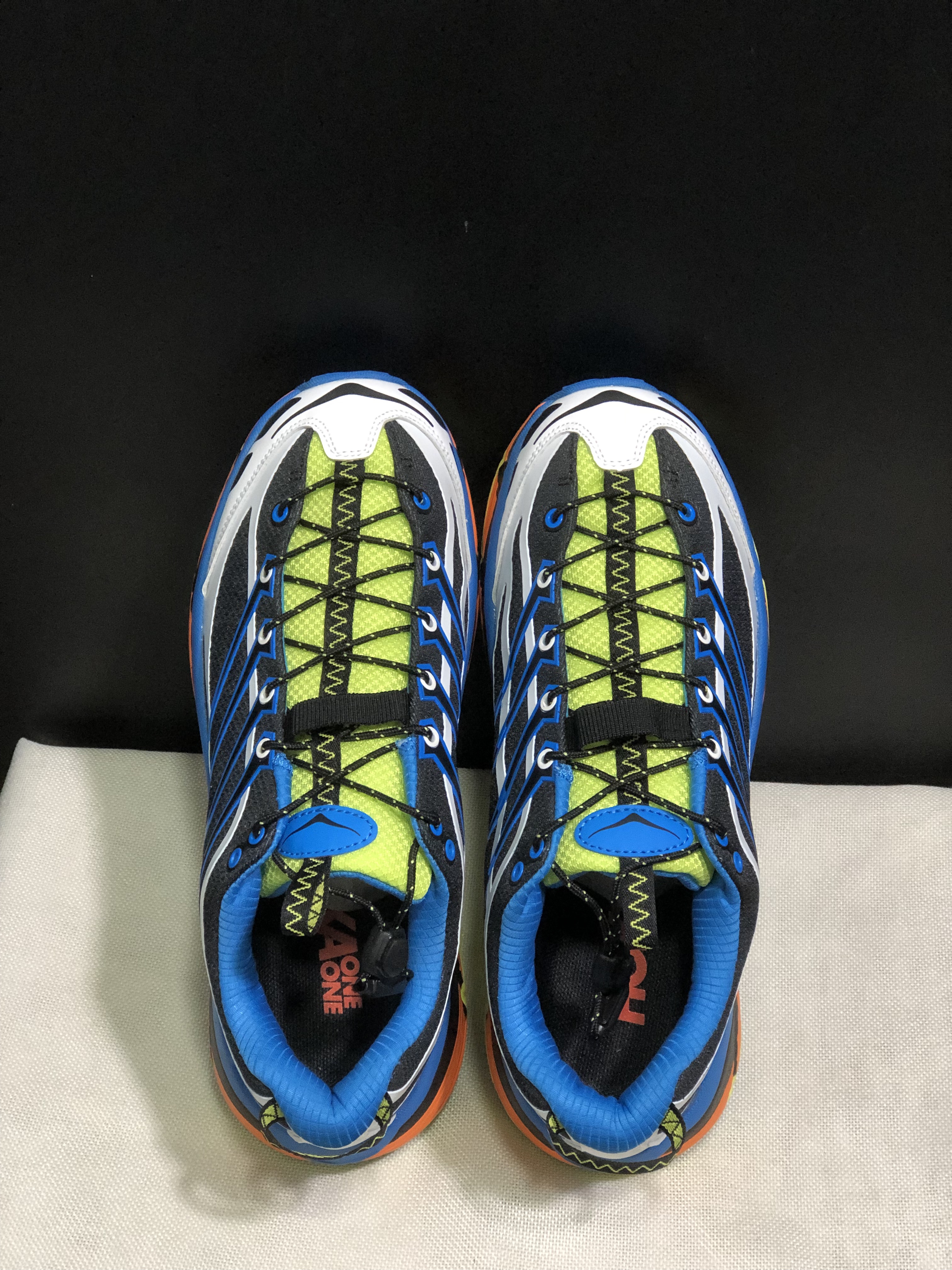 Hoka One One Mafate Three 2 Anti-slip Running Shoes Sneakers Blue