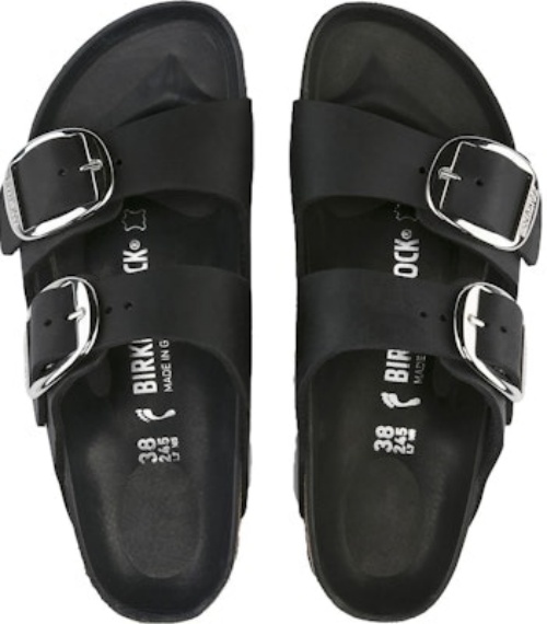 Birkenstock Arizona 1011074 Big Buckle Black Sandals