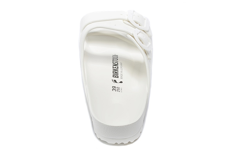 Birkenstock Two-Button Pure White EVA Casual Slippers