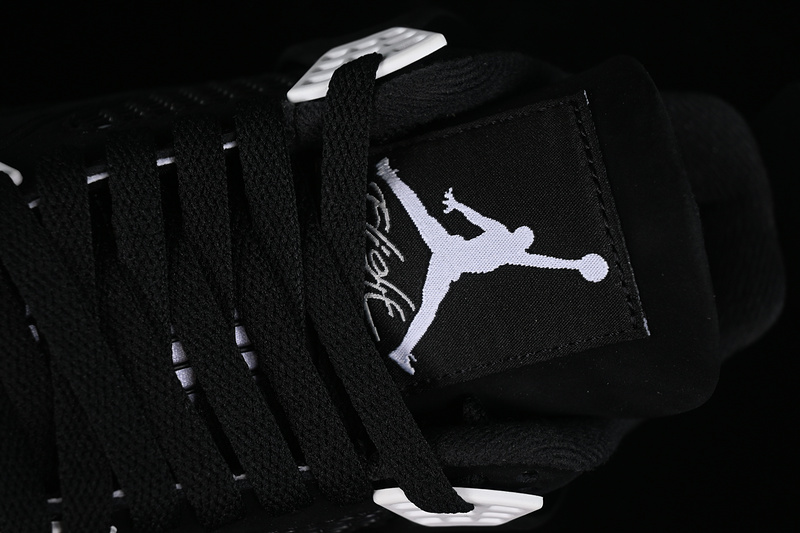 Nike Air Jordan 4 Retro Thunder Black White Sneakers