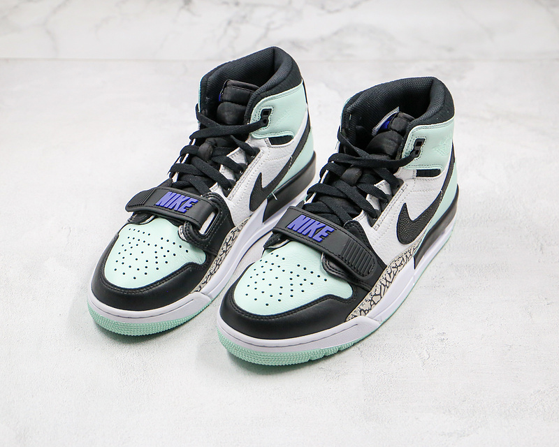 Nike Air Jordan Legacy 312 Black Teal Sneakers