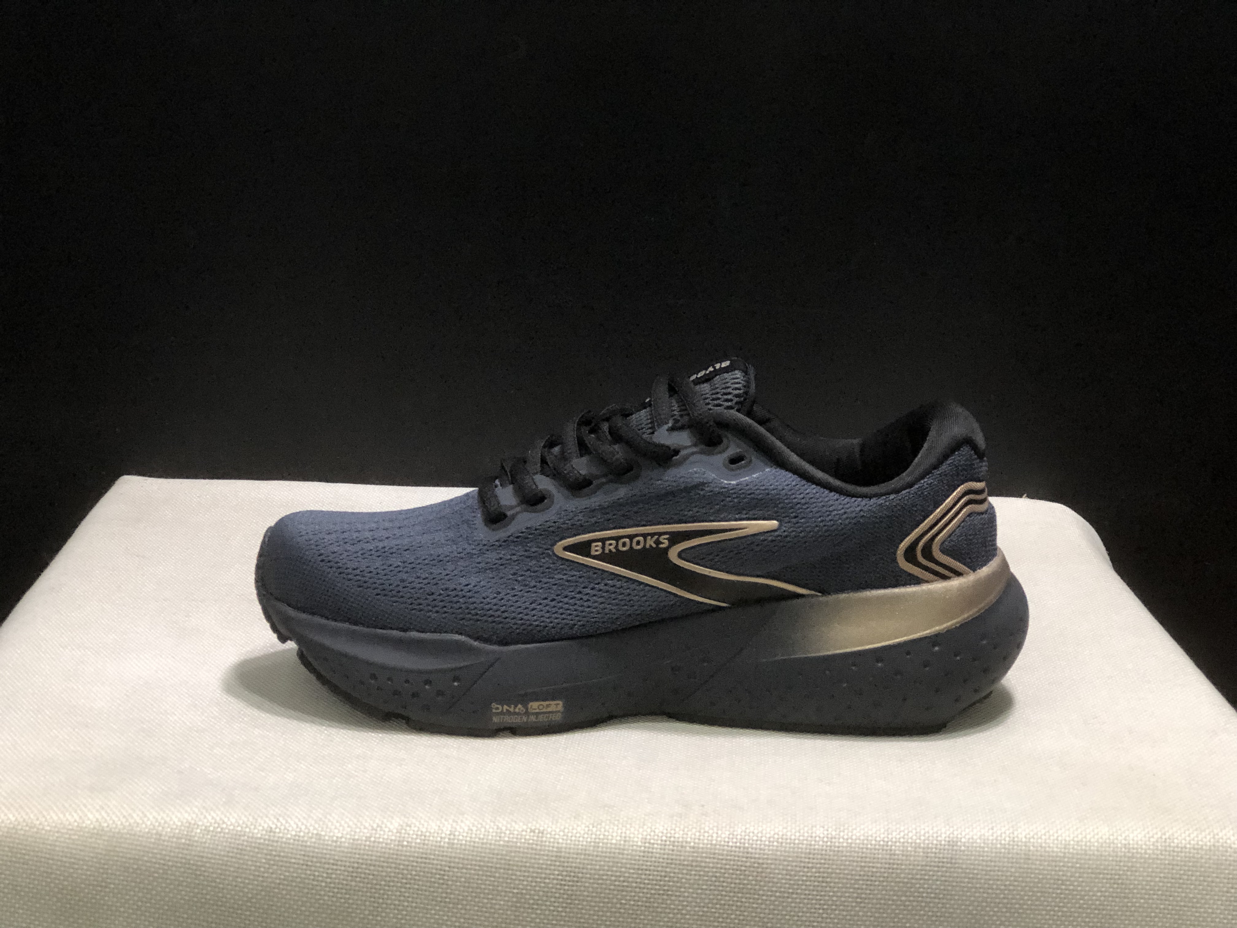 Brooks Glycerin 21 Low-top Casual Running Shoes Black/Gold