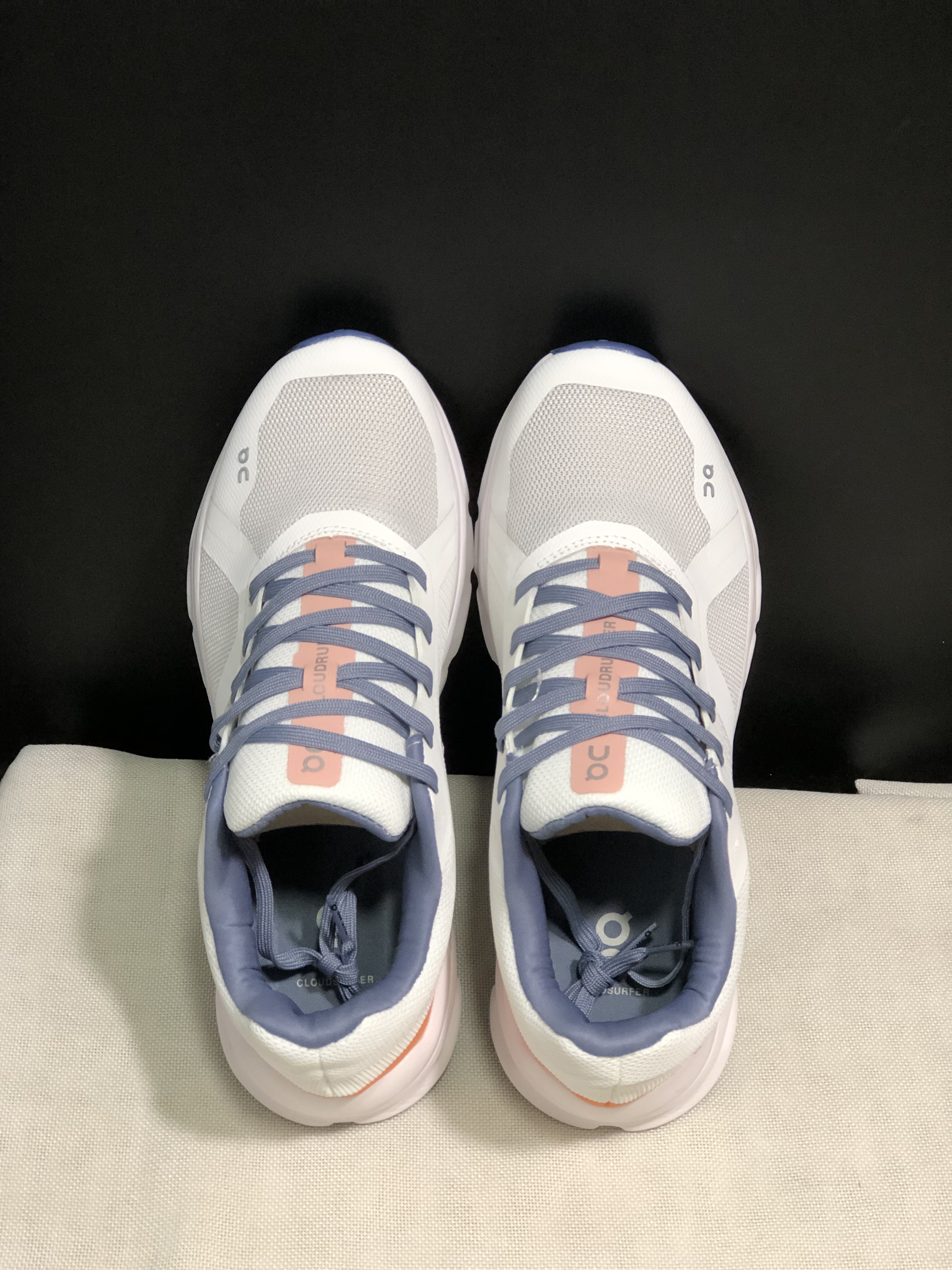 On Running Cloudrunner Anti-Slip Sports Running Shoes Ivory White