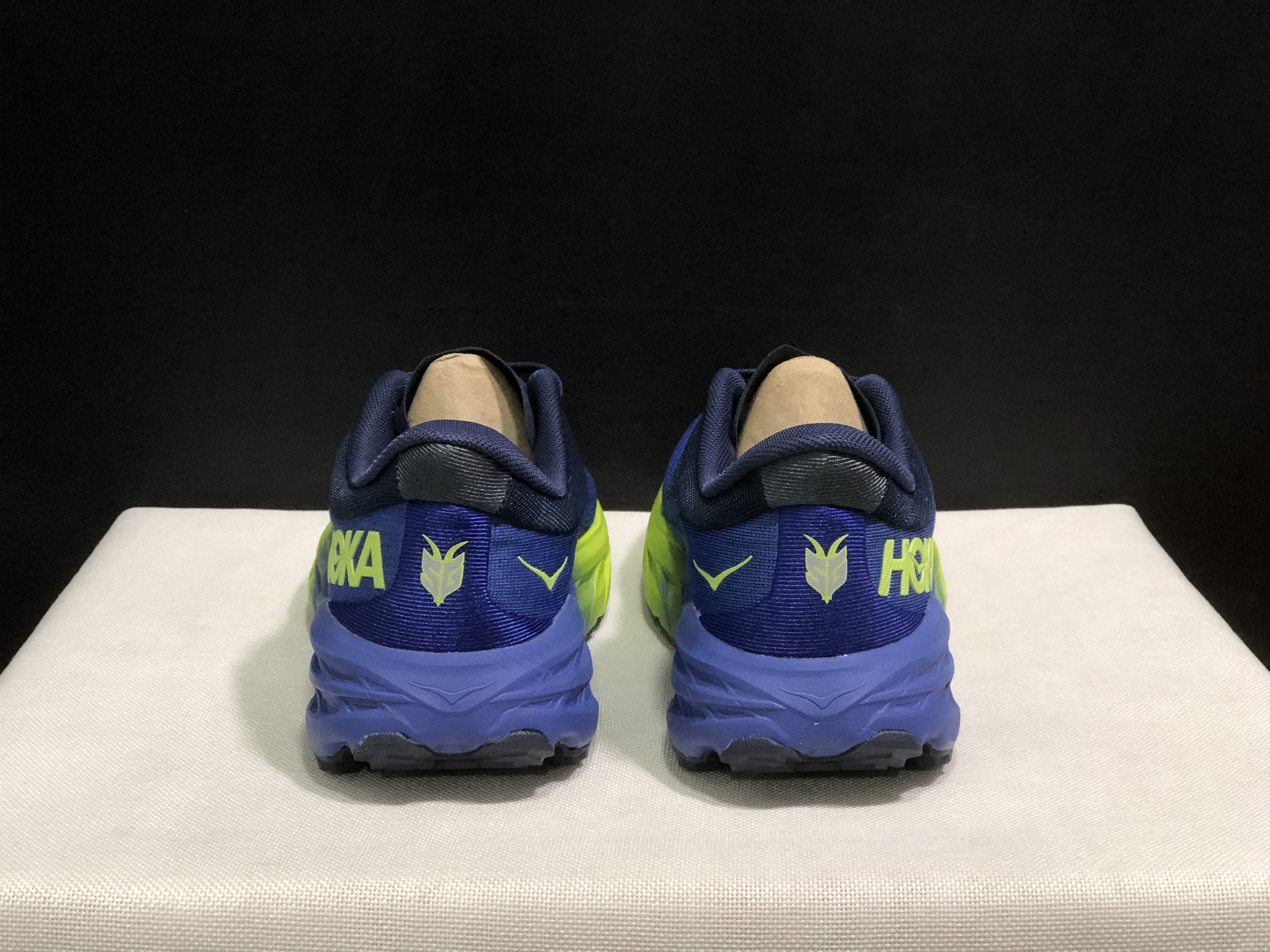 Hoka One One Speedgoat 5 Navy Trail Running Shoes Sneakers