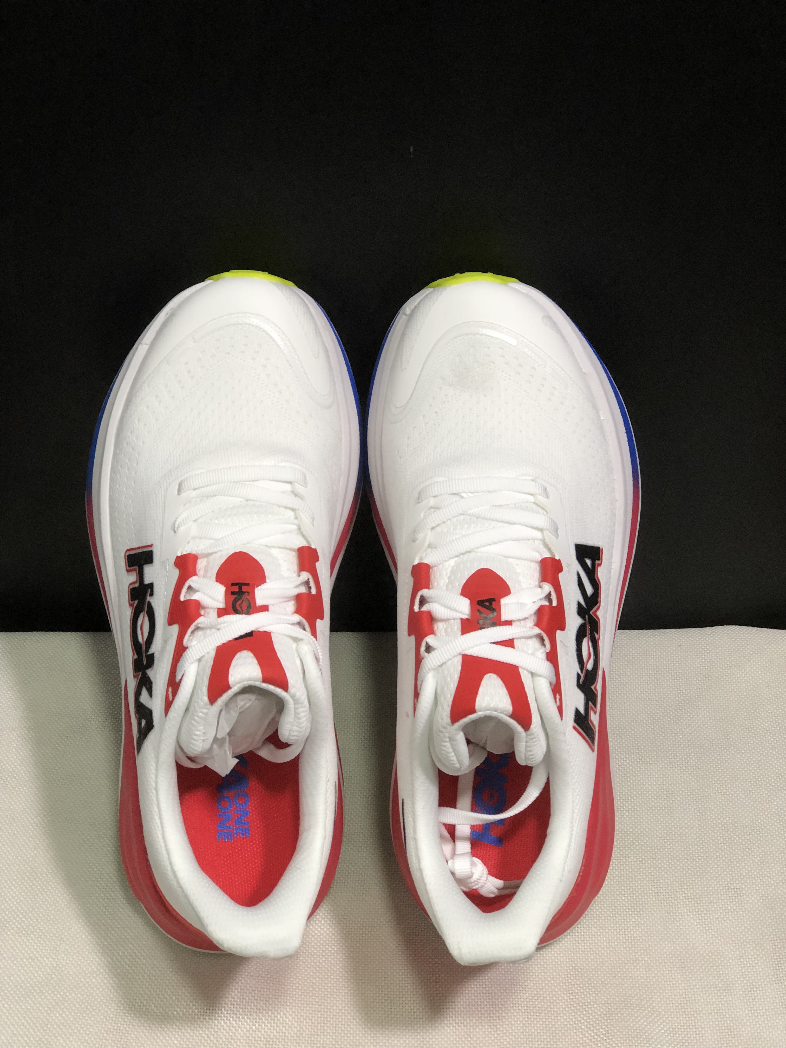 Hoka One One Skyward X Anti-slip Wear-resistant Running Shoes Sneakers White