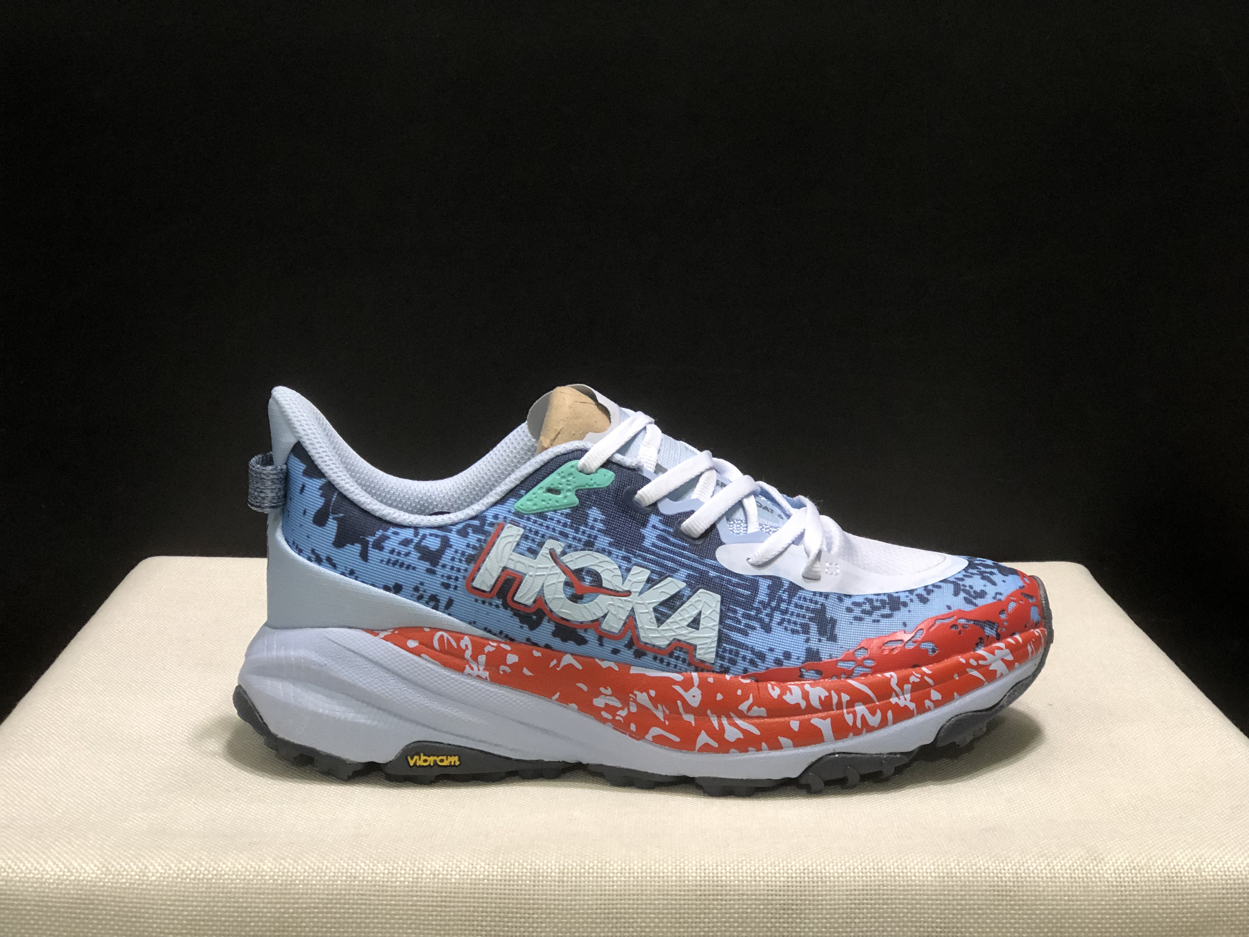 Hoka One One Speedgoat 6 Trail Running Shoes Sneakers Blue