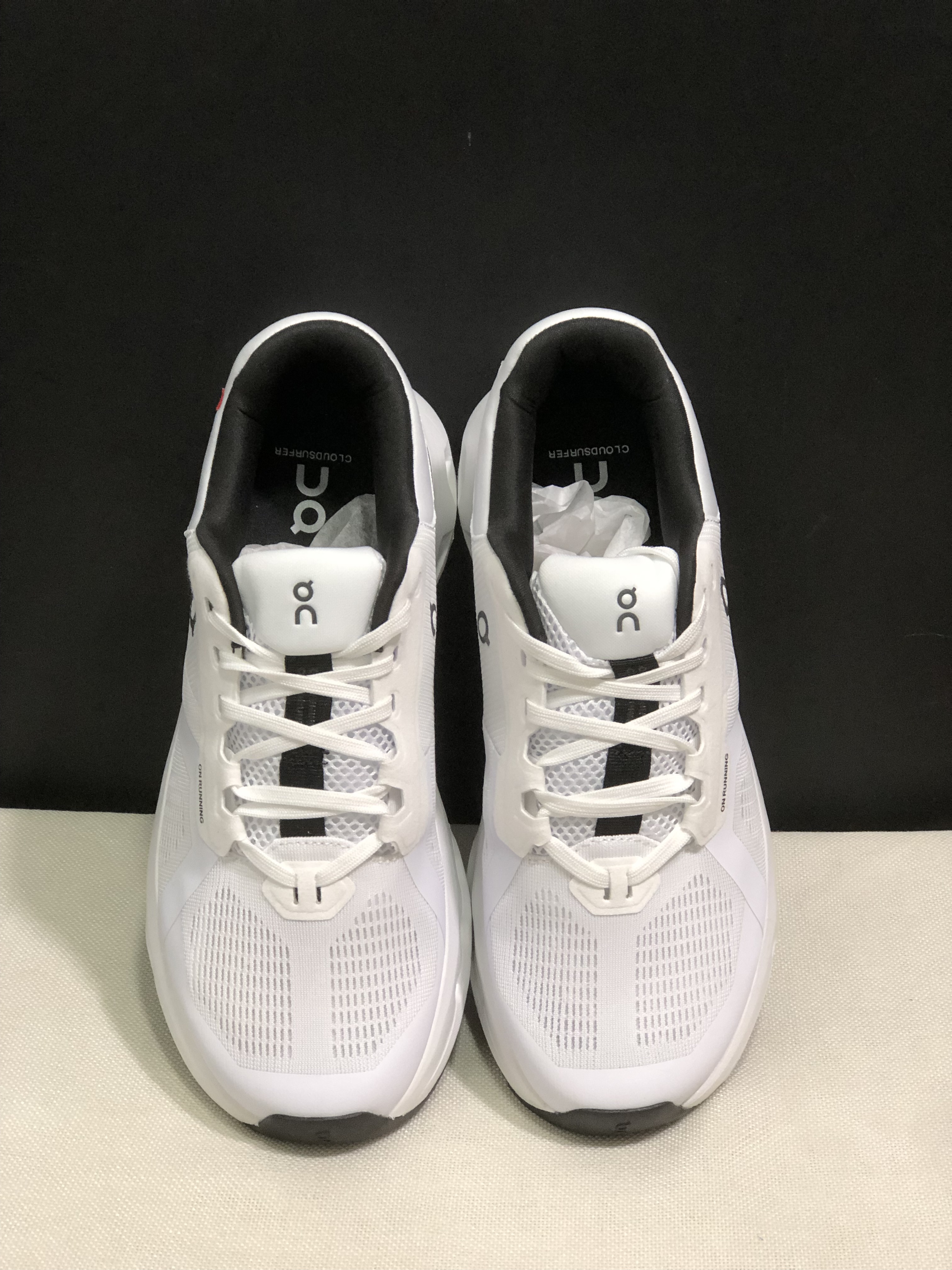 On Running Cloudrunner 2 Mesh Breathable Running Shoes White/Black