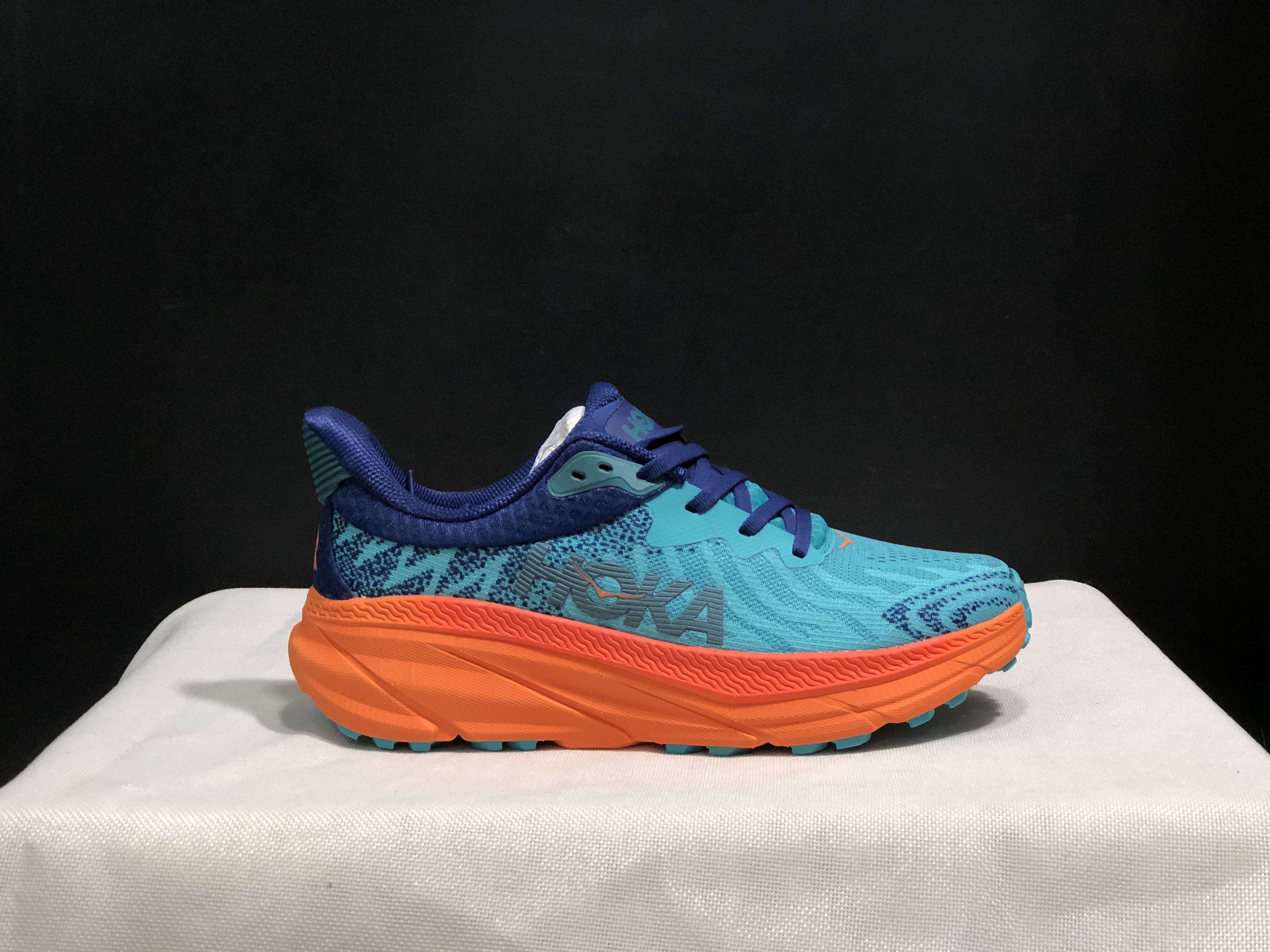 Hoka One One Challenger 7 Shock-absorbing Breathable Running Shoes Sneakers Blue