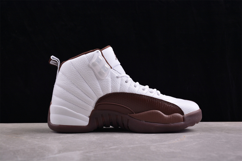 Nike Air Jordan 12 Retro Brown White Sneakers