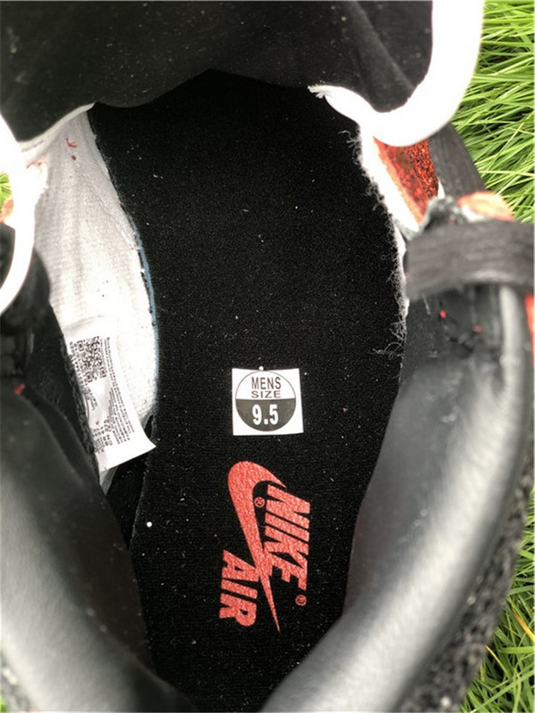 Nike Air Jordan 1 Retro High OG C2 North Pole Chicago Red White Flash drill Sneakers