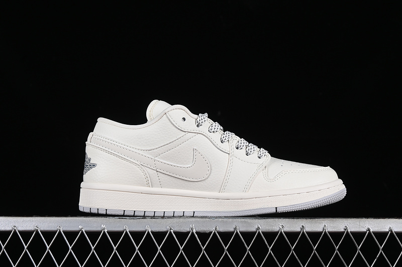 Nike Air Jordan 1 Low BAPE Grey White Sneakers