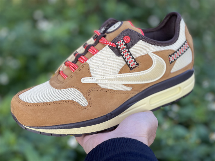 Nike Air Max 1 x Travis Scott Baroque Brown Sneakers