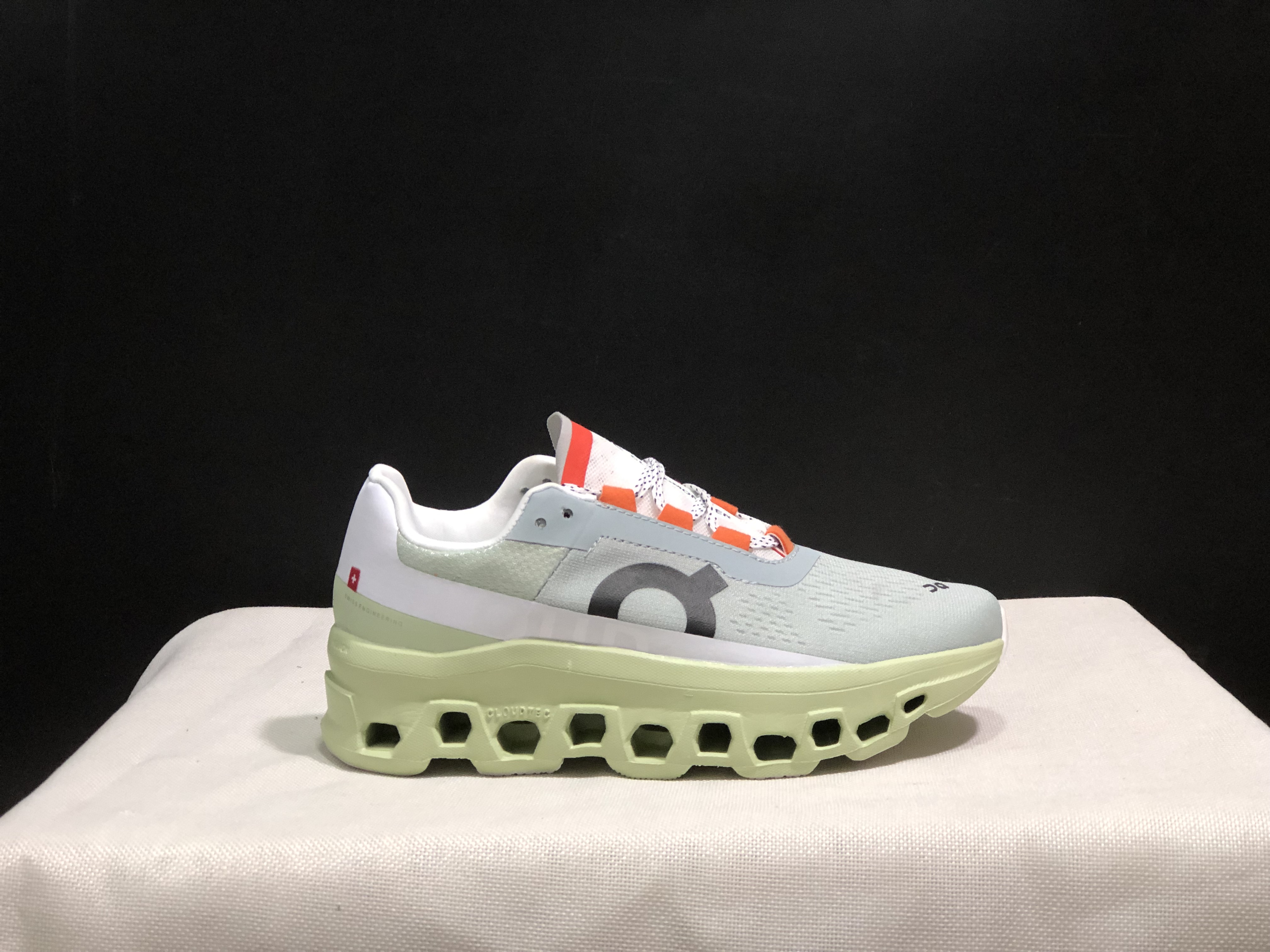 On Running Cloudmonster Green Anti-Slip Running Shoes