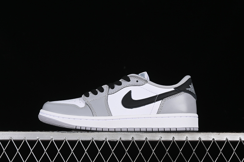 Nike Air Jordan 1 Low OG White Black Wolf Grey Sneakers