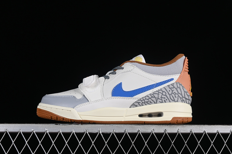 Nike Air Jordan Legacy 312 Low Brown Ash Cement White Sneakers