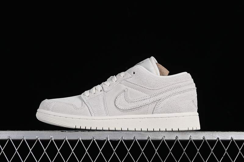 Nike Air Jordan 1 Low Craft Pale Ivory Sail Legend Sneakers
