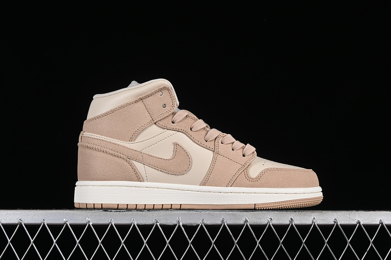 Nike Air Jordan 1 Mid Legend Light Brown Sail Sneakers