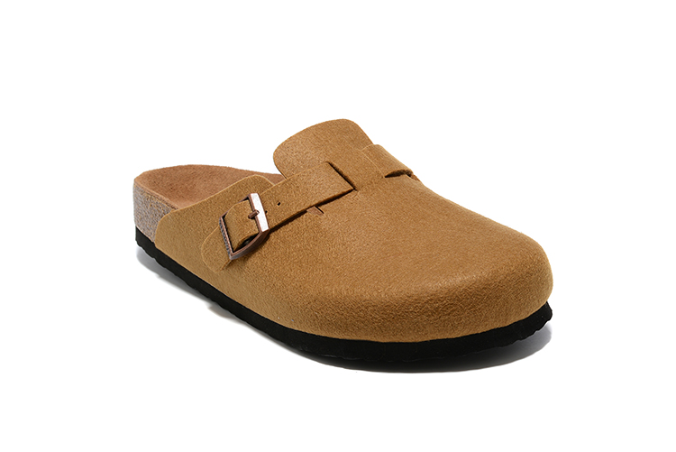 Birkenstock Brown Suede Clog Shoes