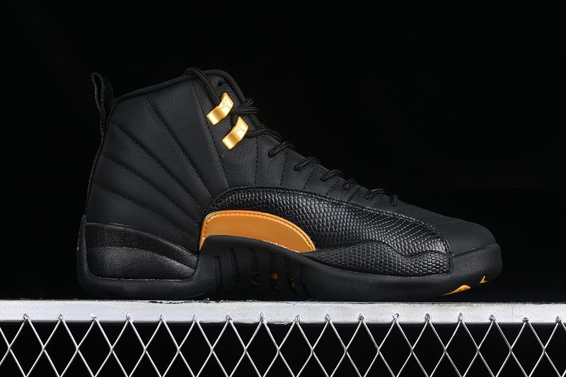 Nike Air Jordan 12 Retro Black Taxi Sneakers