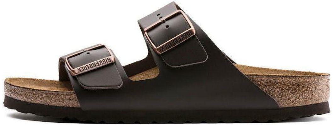 Birkenstock Arizona Natural Leather 0051101 Dark Brown Sandals