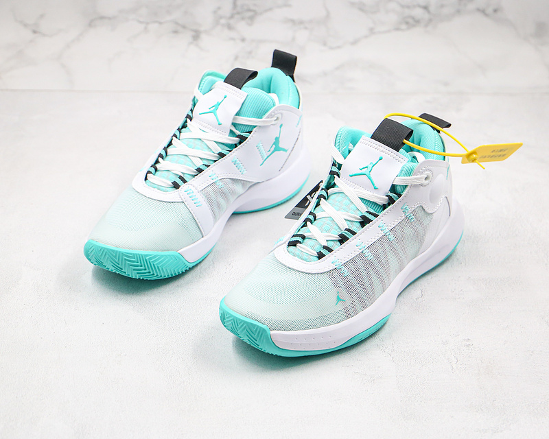 Nike air Jordan Jumpman 2020 White Tiffany Blue Sneakers