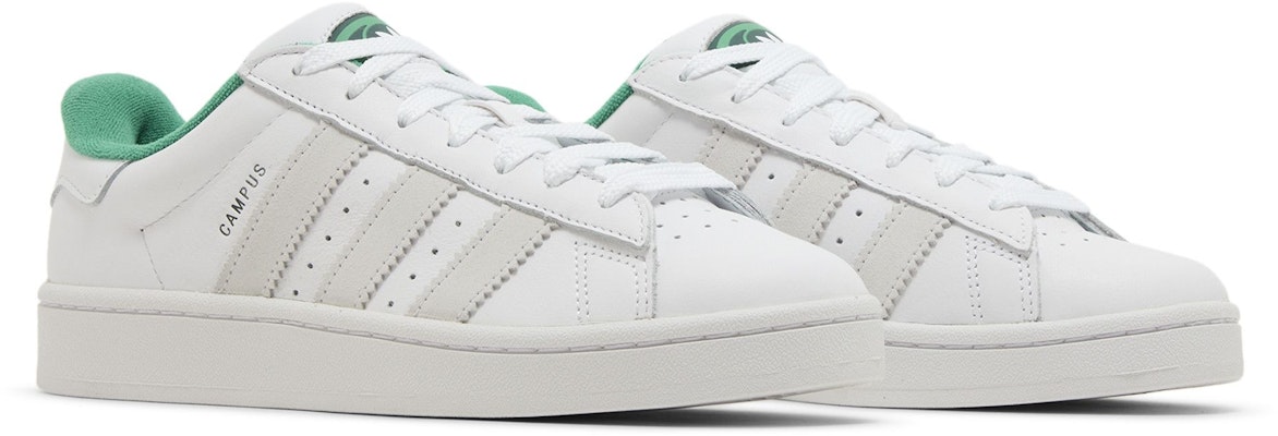 Adidas Campus 00s White Semi Court Green ID2067 Shoes
