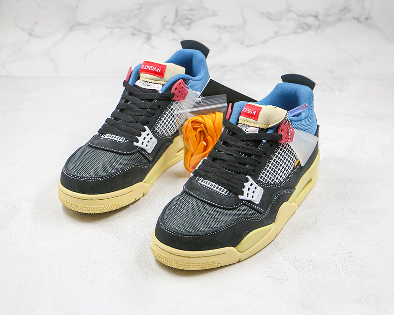 Nike Air Jordan 4 Retro Union LA Off Noir Sneakers