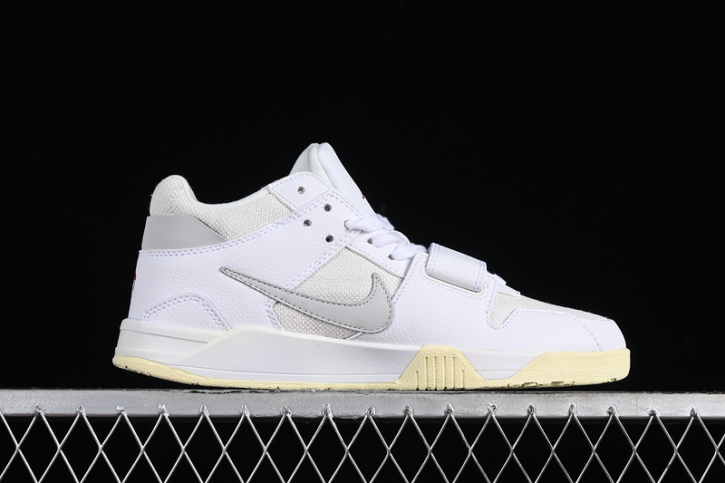 Nike Air Jordan Cut The Check Travis Scott Grey White Sneakers