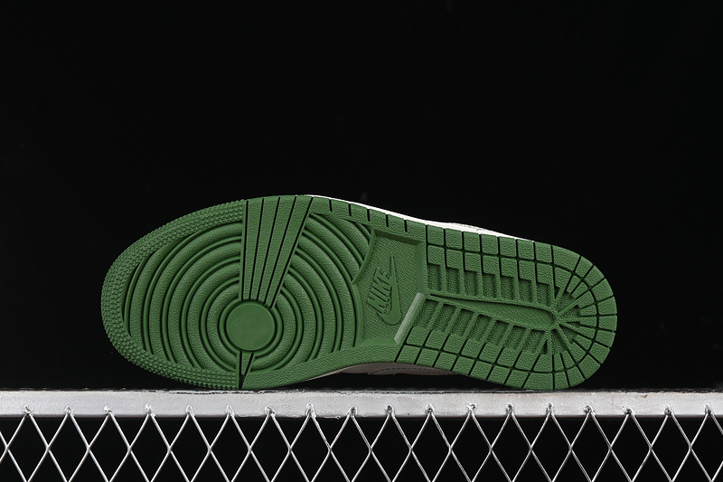 Nike Air Jordan 1 Low Off-White White Green Sneakers