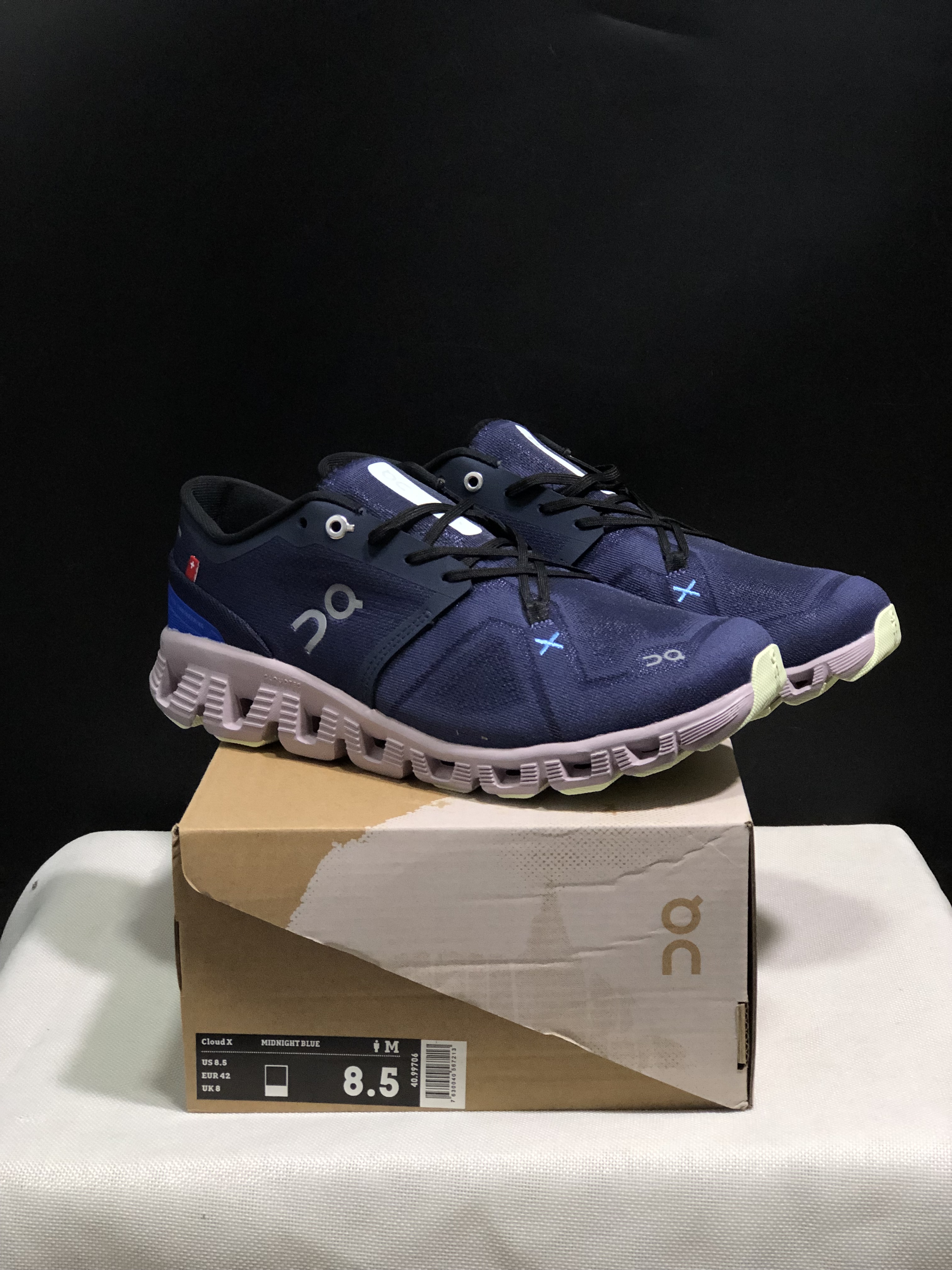 On Running Cloud X3 Shift Multi-Functional Running Shoes Midnight Blue