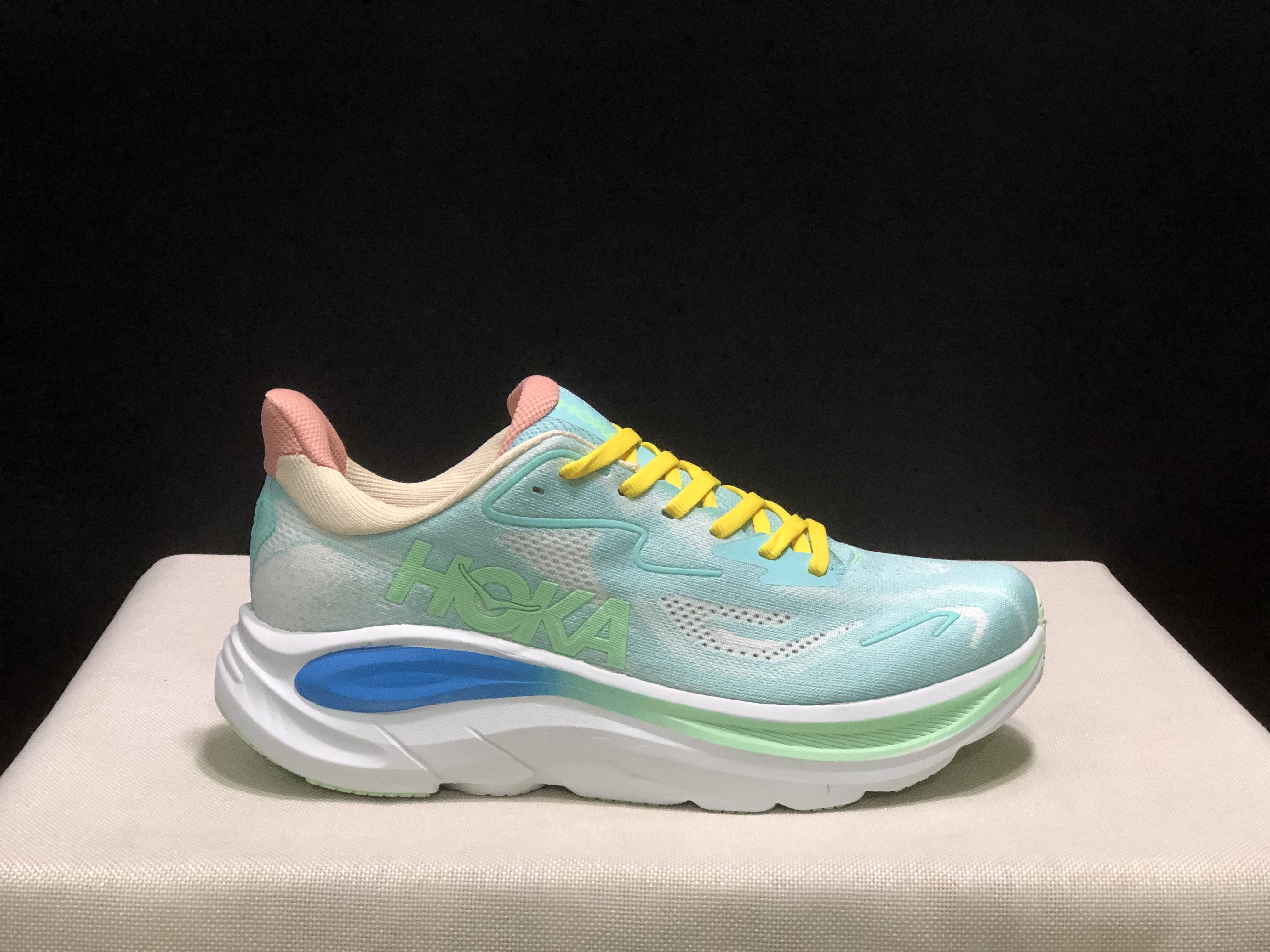 Hoka One One Clifton 10 Fashion Shoes Sneakers Light Blue