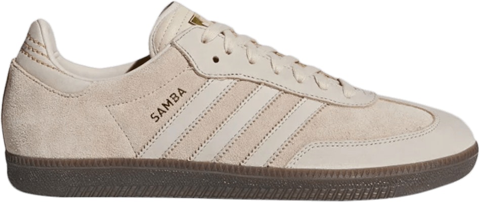 Adidas Samba FB Linen Brown Gum CQ2090 Lifestyle Shoes