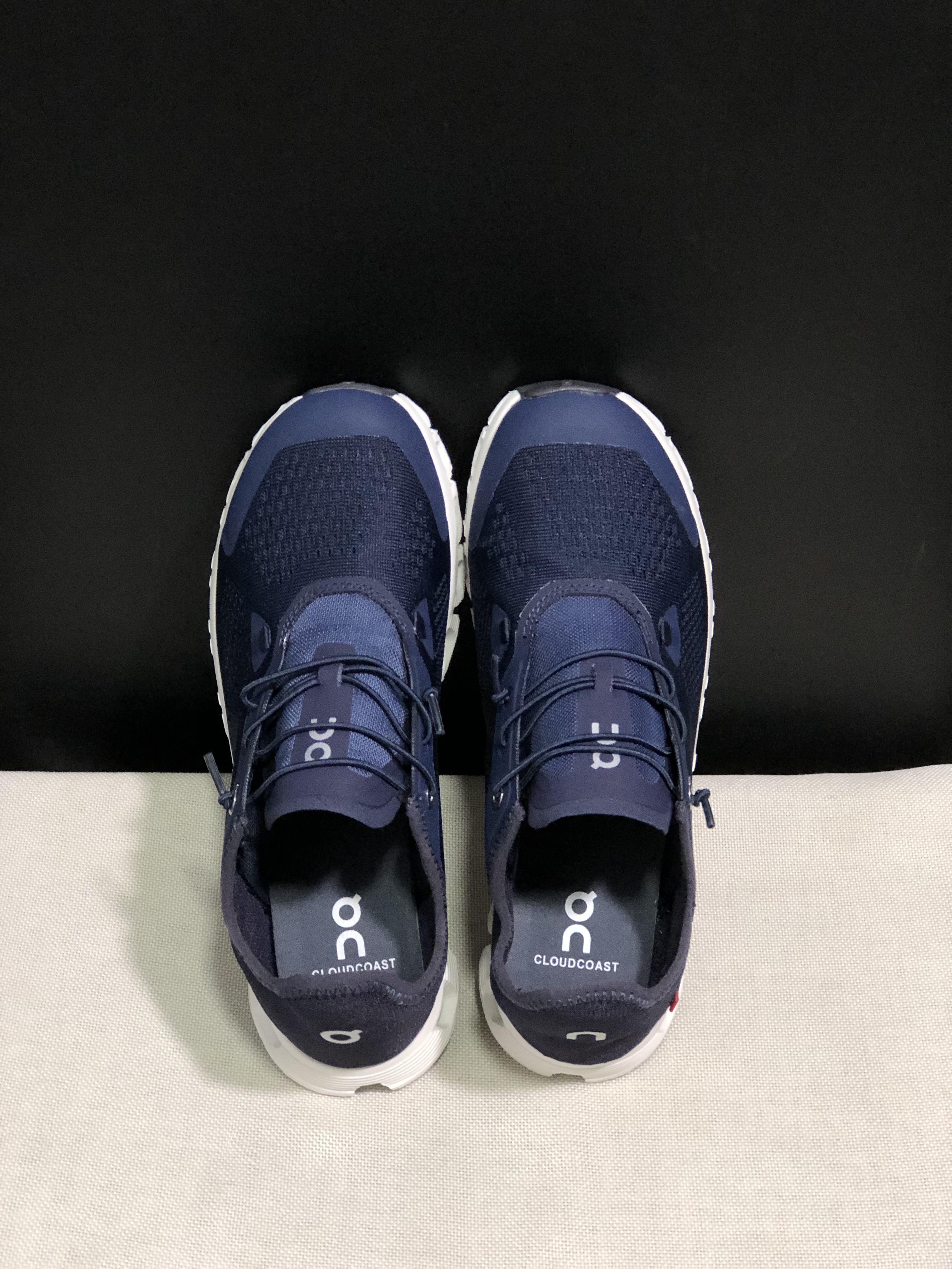 On Running Cloud 5 Coast Convenient And Breathable Running Shoes Dark Blue