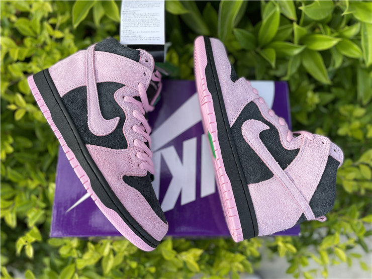 Nike SB Dunk High Pro Premium Invert Celtics Pink Black Sneakers