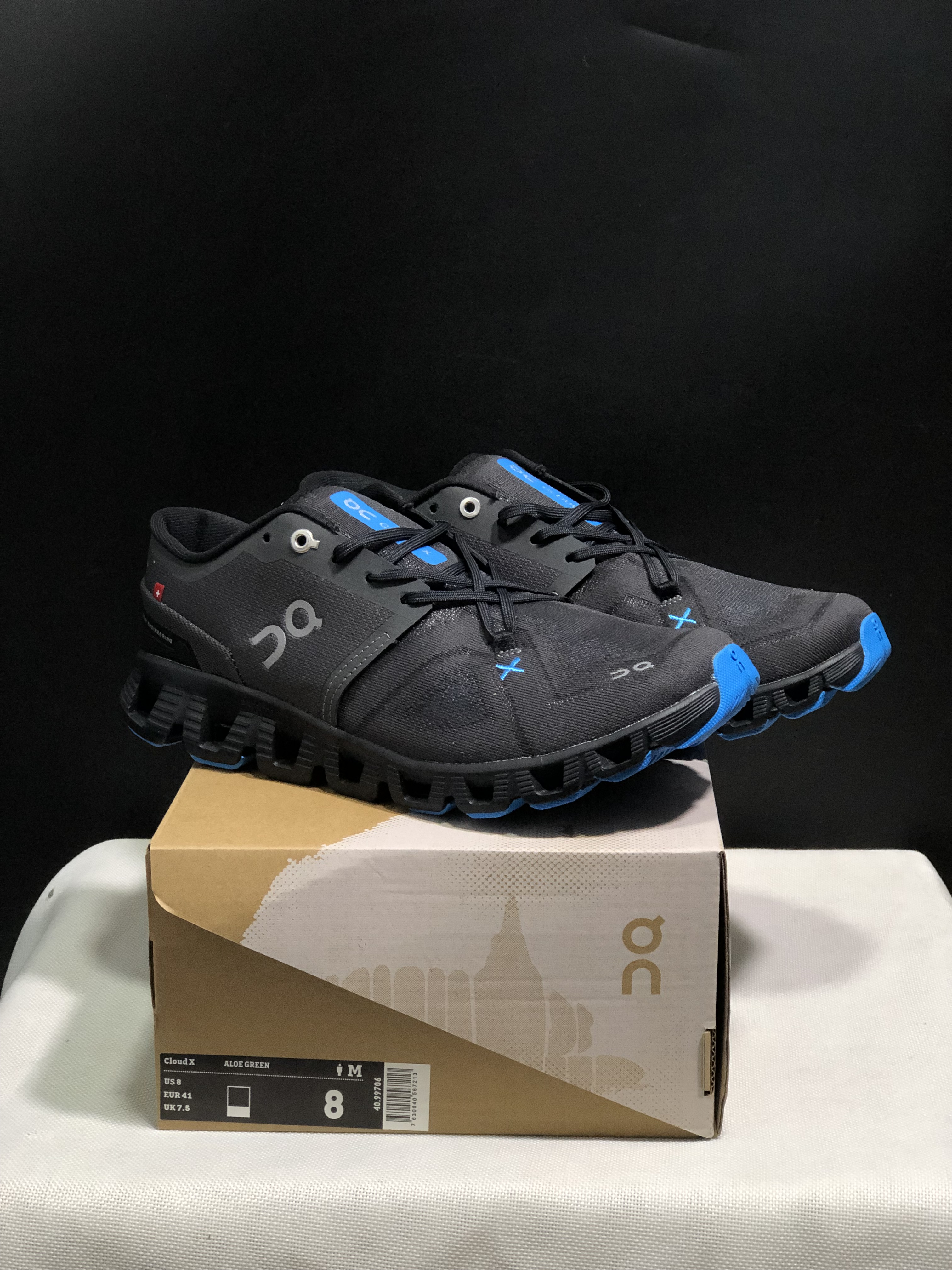 On Running Cloud X3 Shift Multi-Functional Running Shoes Dark Grey/Blue